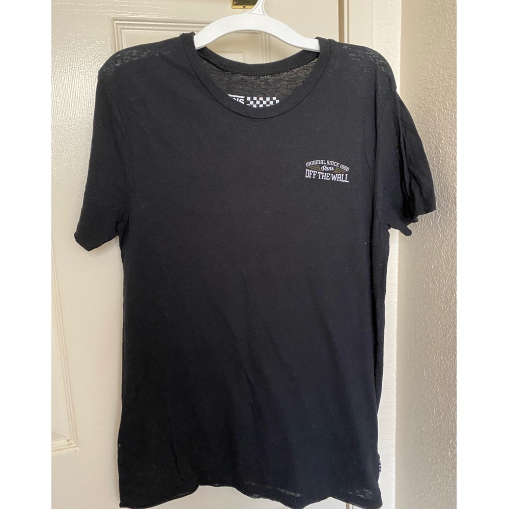 Vans Black Off the Wall T-Shirt
